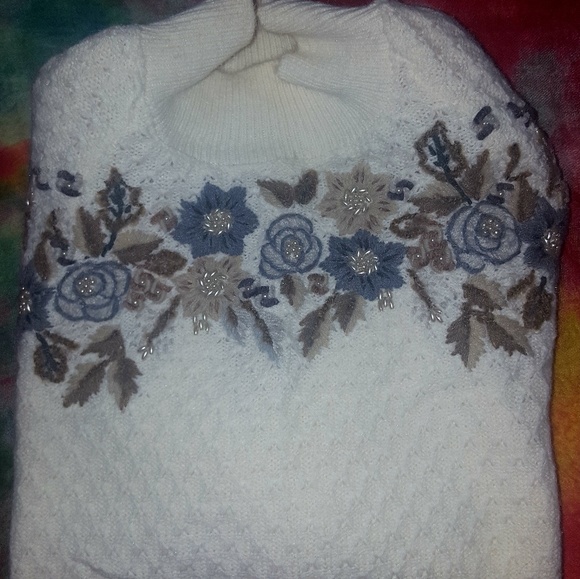 ALFRED DUNNER SWEATER - Picture 1 of 3
